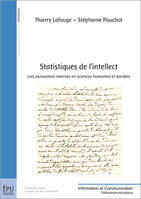 STATISTIQUES DE L'INTELLECT