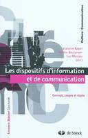 Les dispositifs d'information et de communication, concepts, usages et objets