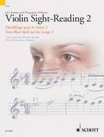Déchiffrage pour le violon 2, Nouvelle approche. Vol. 2. violin.