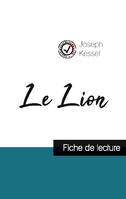 Le Lion de Joseph Kessel (fiche de lecture et analyse complète de l'oeuvre)