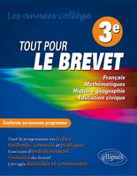 Tout pour le Brevet - 3e - nouveau programme - nouvelle édition