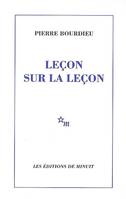 Leçon sur la leçon