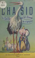 Chasid, Histoire du calife qui fut changé en cigogne