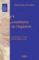 Constitution de l'Angleterre, Réimpression de l'édition de 1822