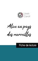 Alice au pays des merveilles de Lewis Carroll (fiche de lecture et analyse complète de l'oeuvre)