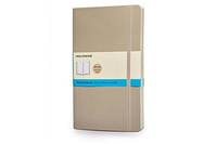 Carnet pointillé - Grand format - Couverture beige kaki