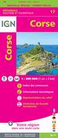[France] : carte régionale, routière et touristique, 17, Nr17 Corse 1/200 000