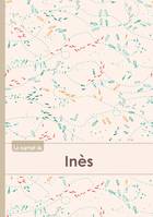 Le carnet d'Inès - Lignes, 96p, A5 - Poissons