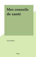 Mes conseils de santé