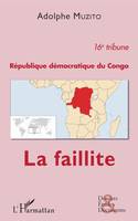 République démocratique du Congo 16e tribune, La faillite