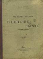 Premières notions d'histoire sainte