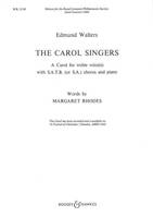 The Carol Singers, treble voice (solo or choir), choir (SATB or SA) and piano. Partition de chœur.