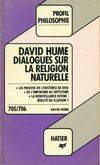 Hume dialogues religion, David Hume