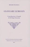 Glossari lemosin - Contribucion a l'estudi de la linga lemosina, Contribucion a l'estudi de la linga lemosina