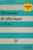 Memento de physique -term.s, [terminale S]