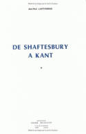 De Shaftesbury à Kant, La pensée de Shaftesbury (1671-1713) dans la perspective de sa réception en Allemagne depuis Leibniz