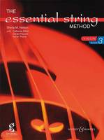 The Essential String Method for Violin, Vol. 3. Violin.