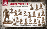 Zombies guerriers & villageois (x20)