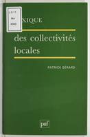 Lexique des collectivités locales