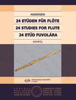 24 Etüden für Flöte op. 15