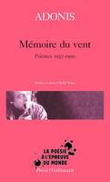 Mémoire du vent, poèmes 1957-1990