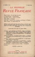 La Nouvelle Revue Française N' 150 (Mars 1926)