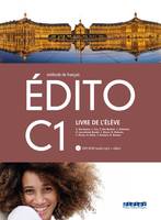 Edito C1 - Code Santillana 2018 - Livre + DVD Rom