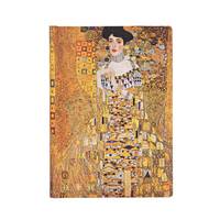Carnet à couv. rigide 100ème Anniversaire de la Mort de Klimt Portrait d'Adèle - Midi N.ligné 240p
