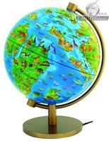 GLOBE 28 CM MONDE PRÉHISTOIRE + LIVRET DINOZ GLOBE, Globe / Jeunesse / Jeunesse 0-7 ans 