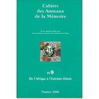 CAHIERS DES ANNEAUX DE LA MEMOIRE