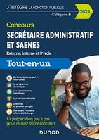 Concours Secrétaire administratif et SAENES - 2024, Tout-en-un