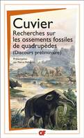 Recherches sur les ossements fossiles de quadrupèdes, Discours préliminaire