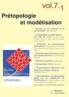 Studia Informatica Universalis n°7.1 : Prétopologie et modélisation