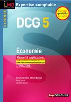 DCG, 5, Économie, manuel & applications