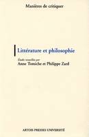 Littérature et philosophie