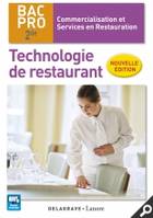 Technologie de restaurant , 2des Bac Pro