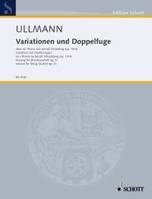 Variations and Double Fugue, on a theme by Arnold Schoenberg (op. 19/4) Version for String Quartet op. 3c. op. 3c. string quartet. Partition et parties.