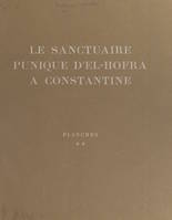 Le sanctuaire punique d'El-Hofra à Constantine, Planches