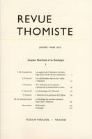 Revue thomiste - N°1/2015