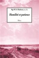 Humilité et patience