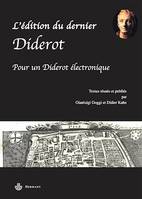 L'édition du dernier Diderot, Pour un Diderot électronique