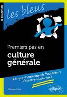 Premiers pas en culture générale