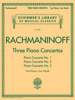 Three Piano Concertos - Nos. 1, 2 And 3, 2 Pianos, 4 Hands