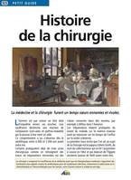 HISTOIRE DE LA CHIRURGIE