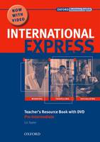 INTERNATIONAL EXPRESS INTERACTIVE EDITION PRE-INTERMEDIATE: TEACHER'S RESOURCE BOOK AND DVD PACK, Prof+DVD