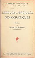 Erreurs et préjugés démocratiques