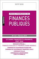 REVUE FRANÇAISE DE FINANCES PUBLIQUES N 141 - 2018