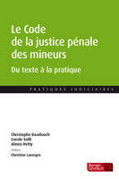 Le code de la justice pénale des mineurs, Du texte à la pratique