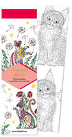 Marque-pages - Sacrés chats - 50 marque-pages à peindre ou à colorier