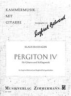 Pergiton IV, guitar and percussion.